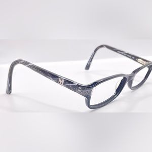 Missouri MM04LVol Black Oval Sunglasses Frames Only